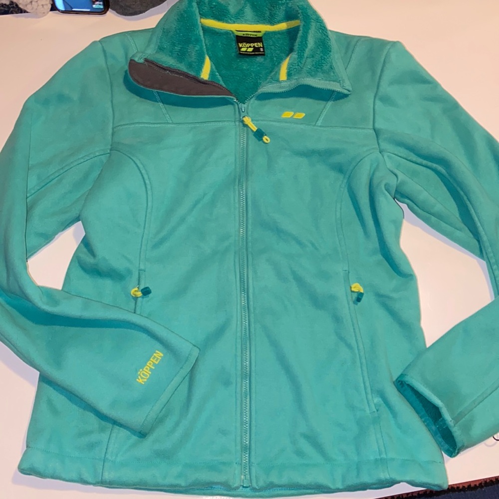 Koppen suede Sherpa jacket small